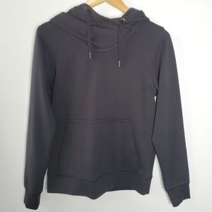 Lululemon  black City Sleek Hoodie Cowl neck size 4